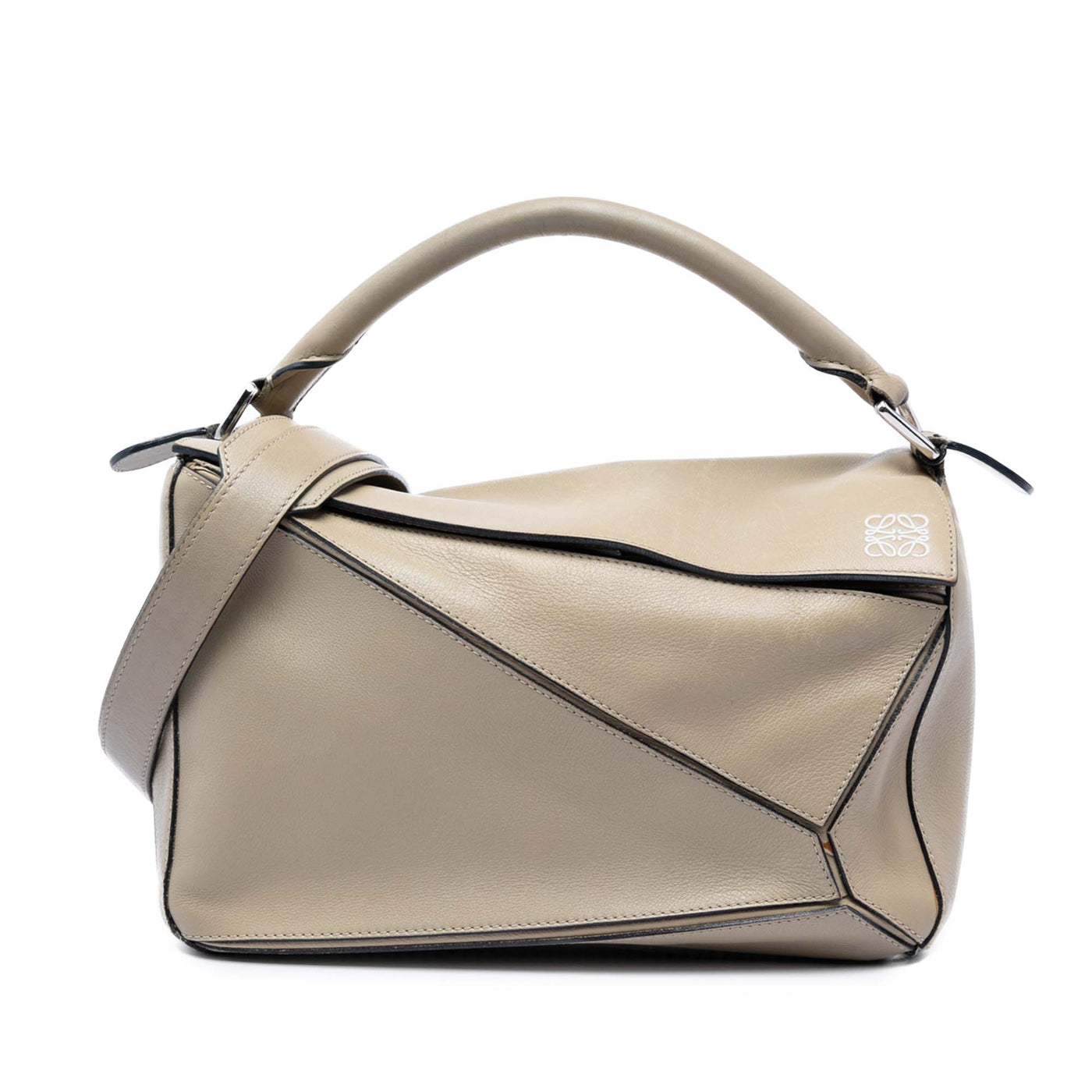 Medium Calfskin Puzzle Satchel - Image 1