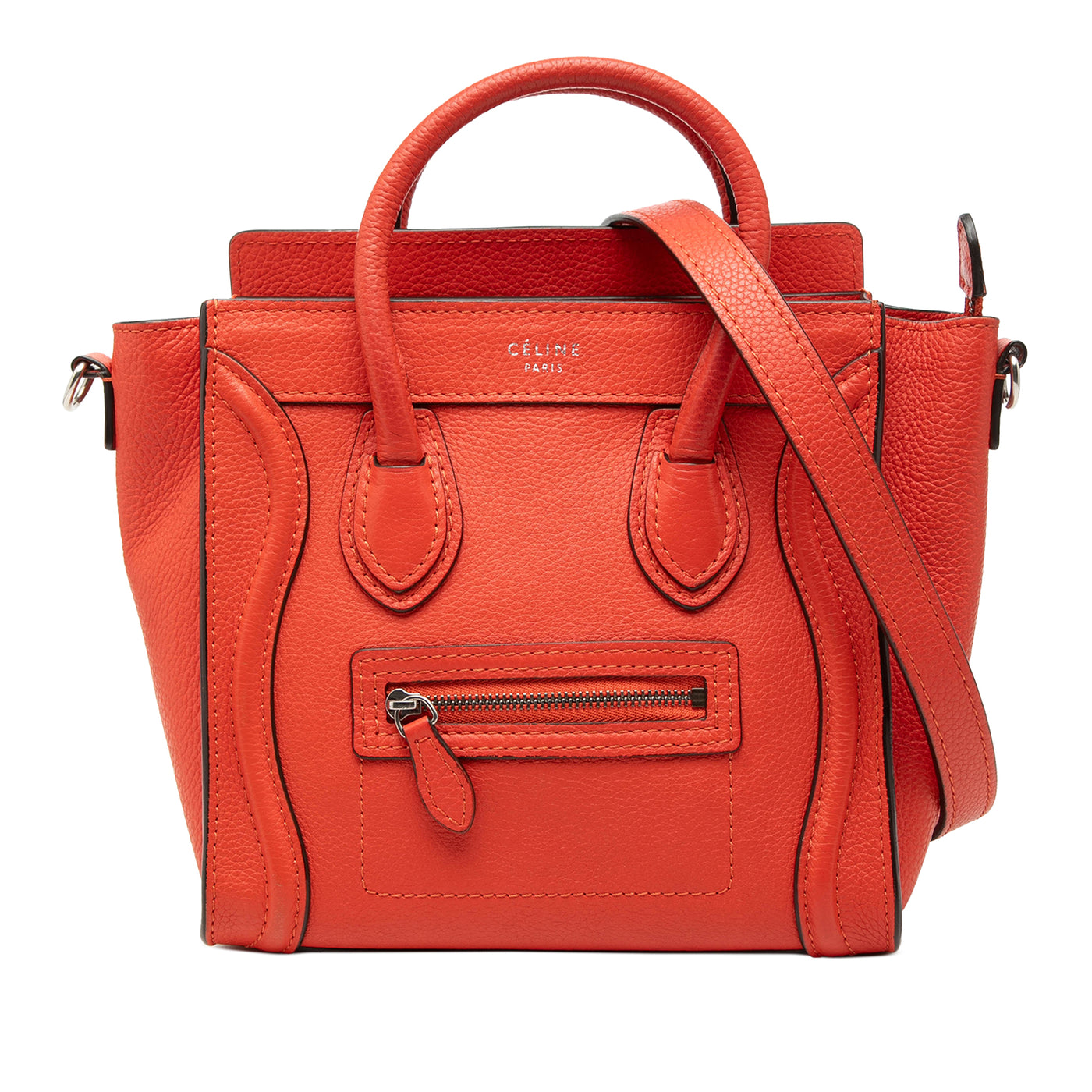 Nano Leather Luggage Tote - Image 1
