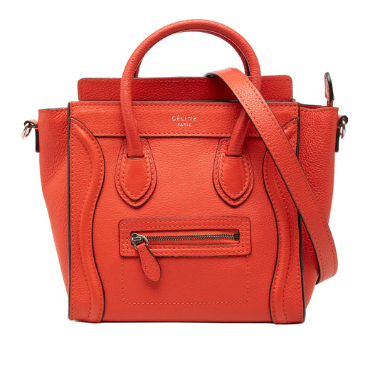 Nano Leather Luggage Tote - Image 1