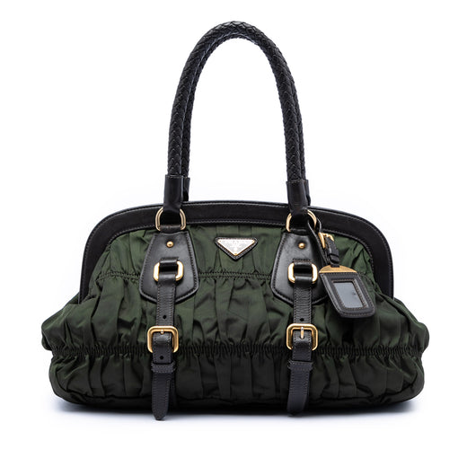 Tessuto Gaufre Frame Handbag - Image 1
