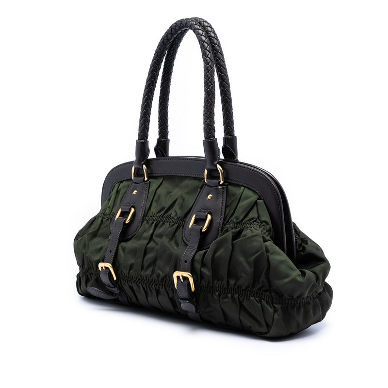 Tessuto Gaufre Frame Handbag - Image 2