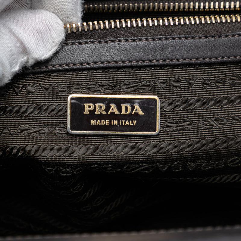 Tessuto Gaufre Frame Handbag - Image 5