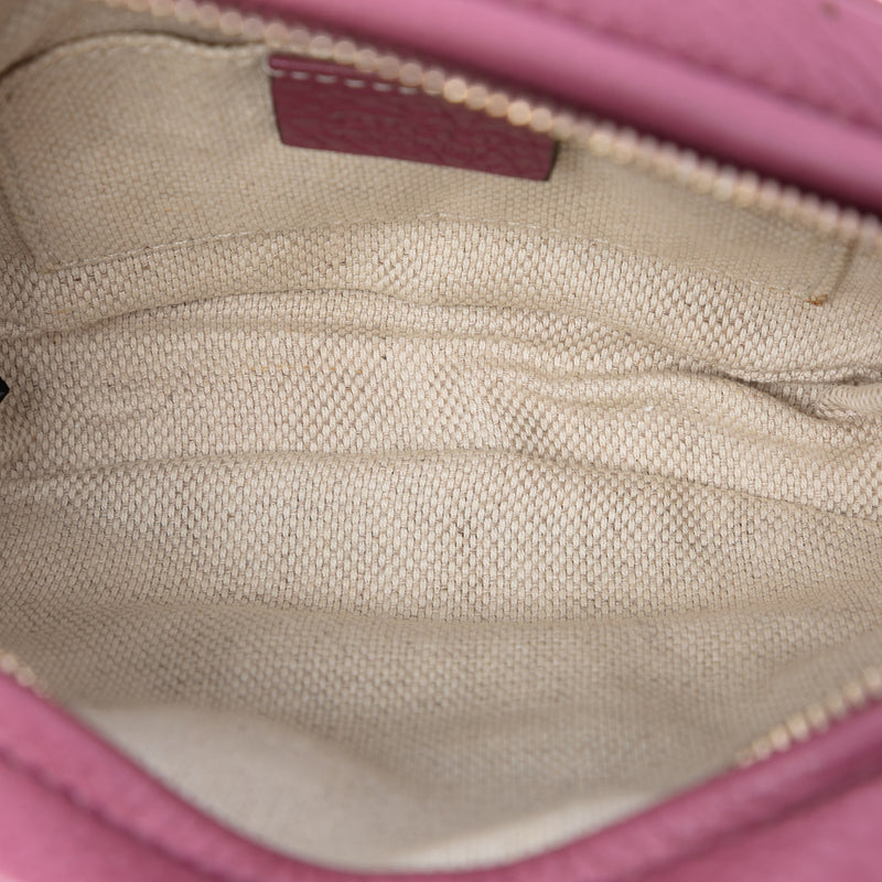 Mini Pebbled Calfskin Soho Chain Crossbody - Image 4