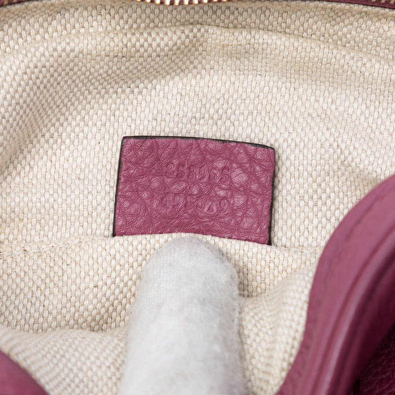 Mini Pebbled Calfskin Soho Chain Crossbody - Image 5