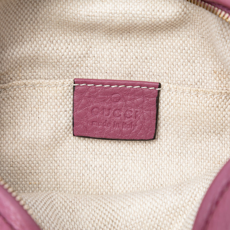 Mini Pebbled Calfskin Soho Chain Crossbody - Image 6