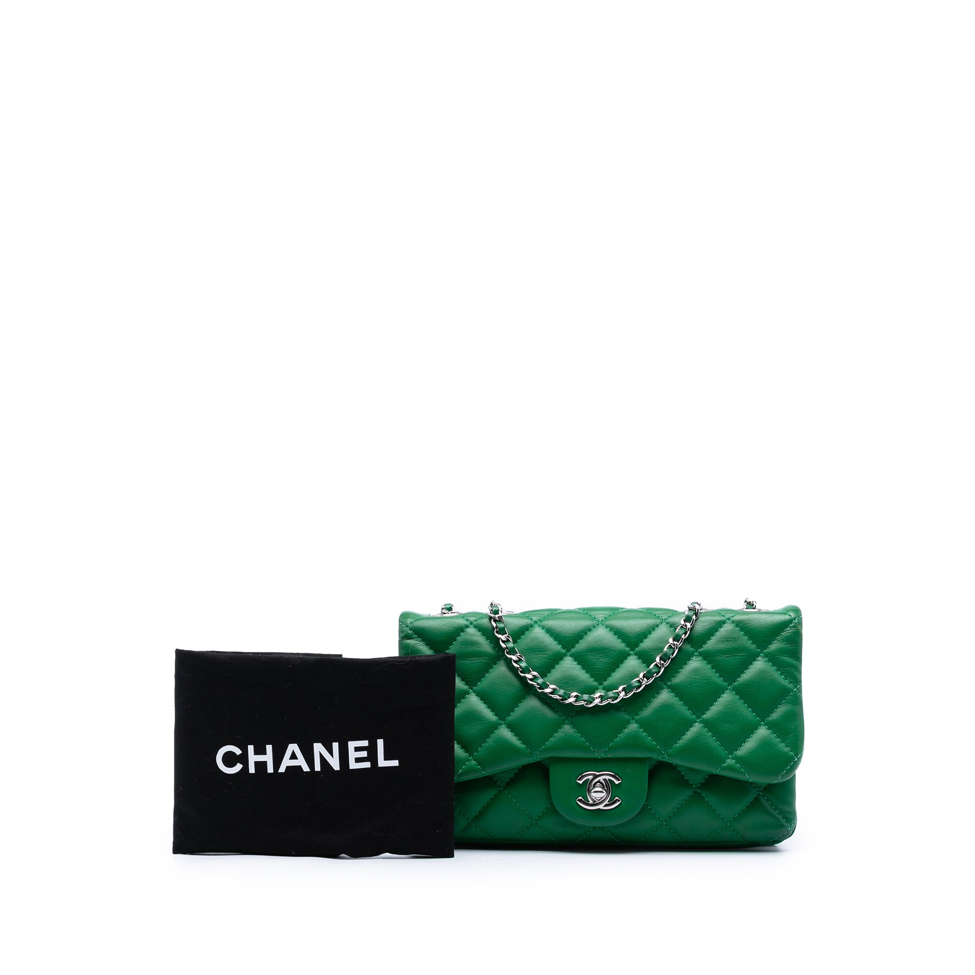 Small Quilted Lambskin 3 Flap - Image 6
