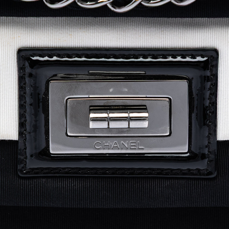 Striped Canvas Reissue 2.55 Single Flap - Image 5