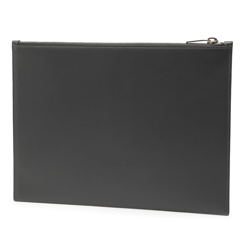 Leather Zip Clutch - Image 2