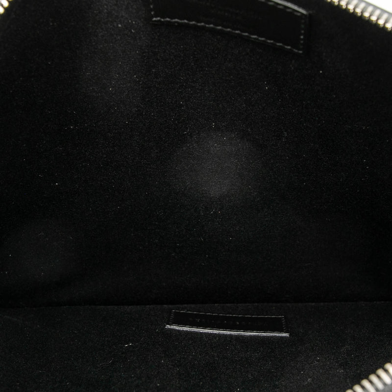 Leather Zip Clutch - Image 4