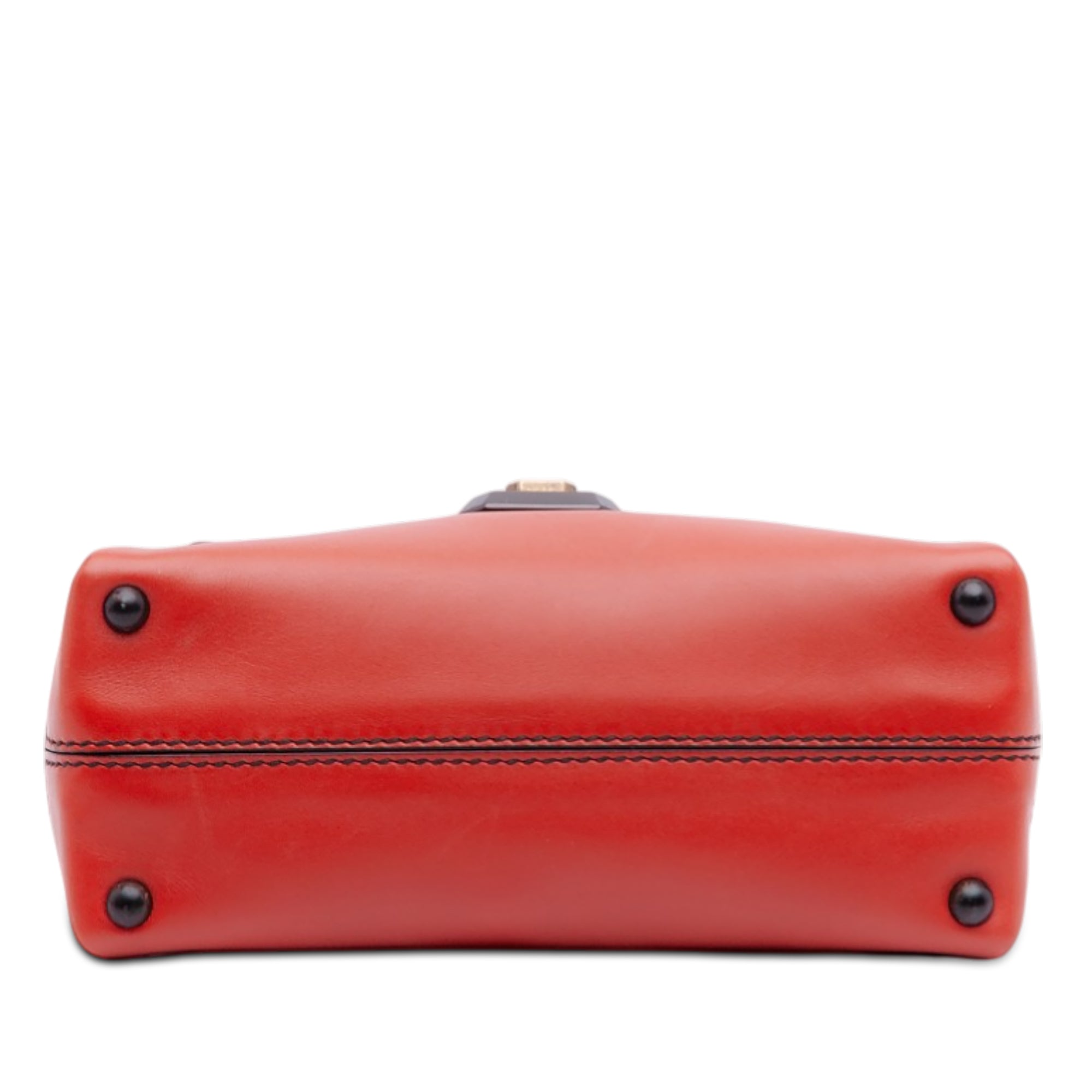 Mini Intrecciato Trimmed Nappa Piazza Top Handle Satchel - Image 3