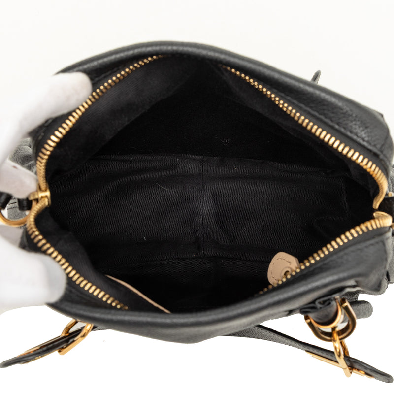 Small Pebbled Leather Paraty Satchel - Image 4