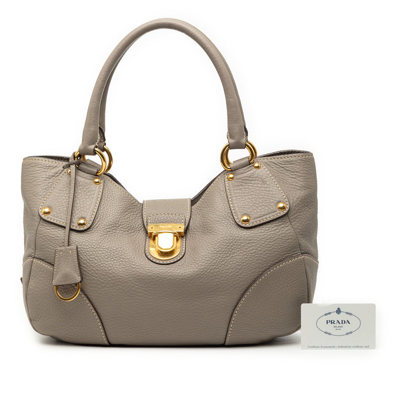 Vitello Daino Shoulder Bag - Image 7