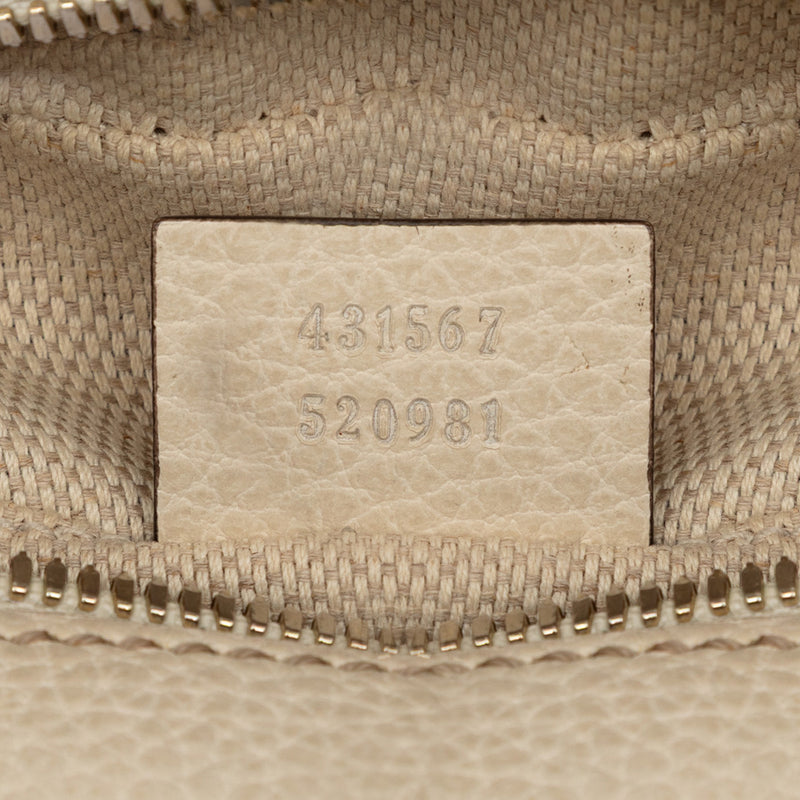 Small Tricolor Leather Soho Disco Crossbody - Image 6