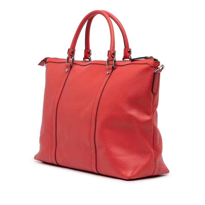 Leather GG Charm Satchel - Image 2