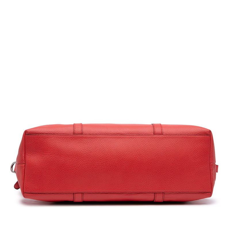 Leather GG Charm Satchel - Image 3