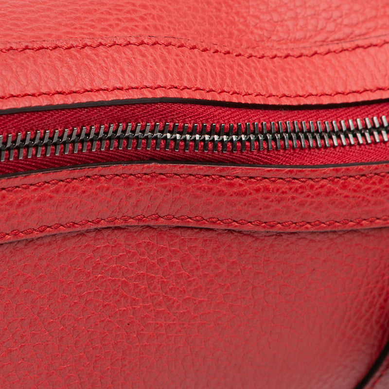 Leather GG Charm Satchel - Image 7