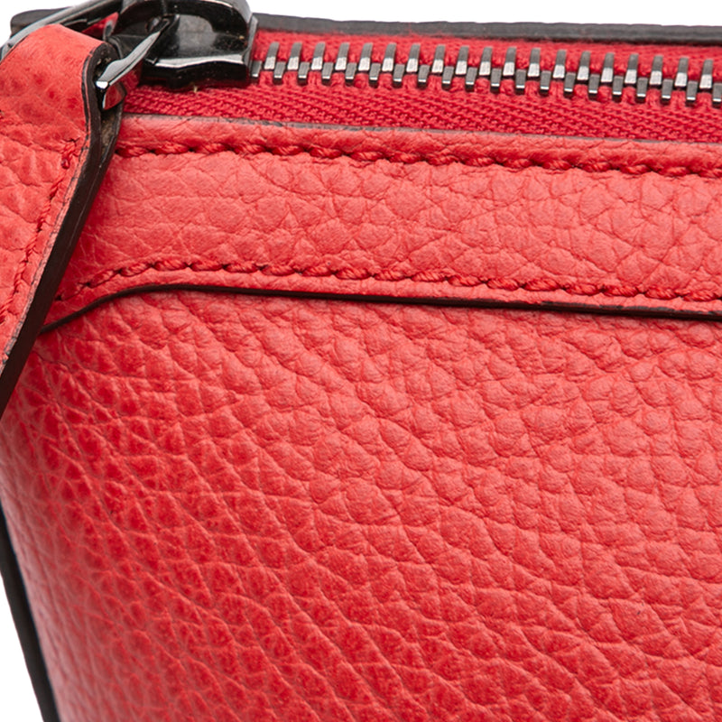Leather GG Charm Satchel - Image 8