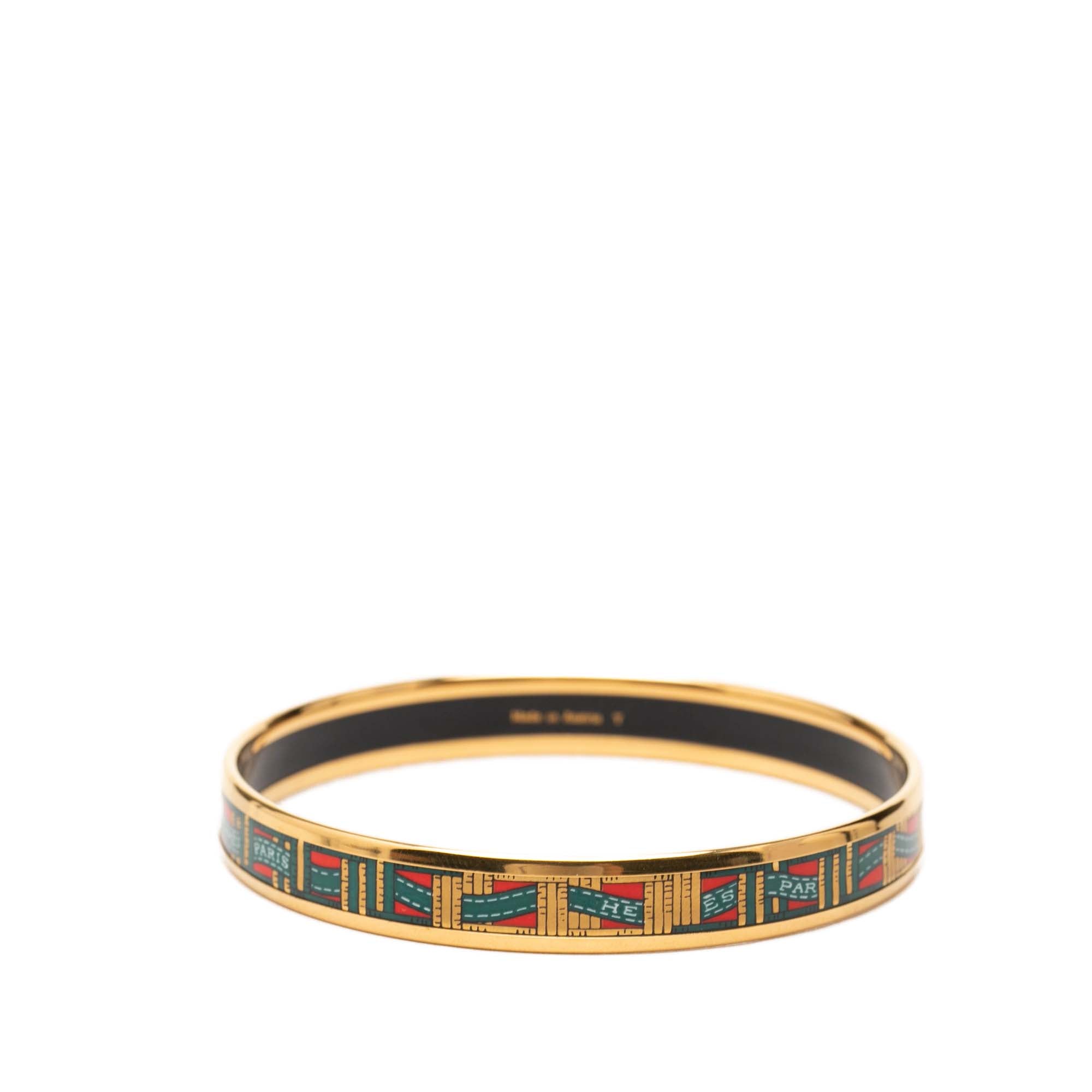 Narrow Cloisonne Enamel Bangle 62 - Image 3