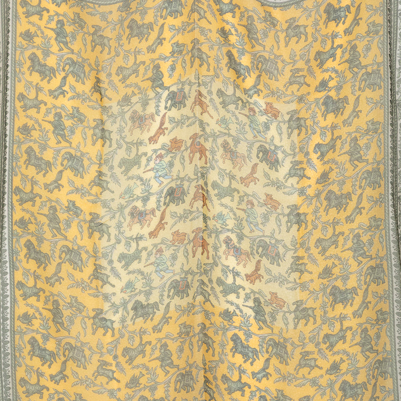 Chasse en Inde Silk Scarf 90 - Image 2