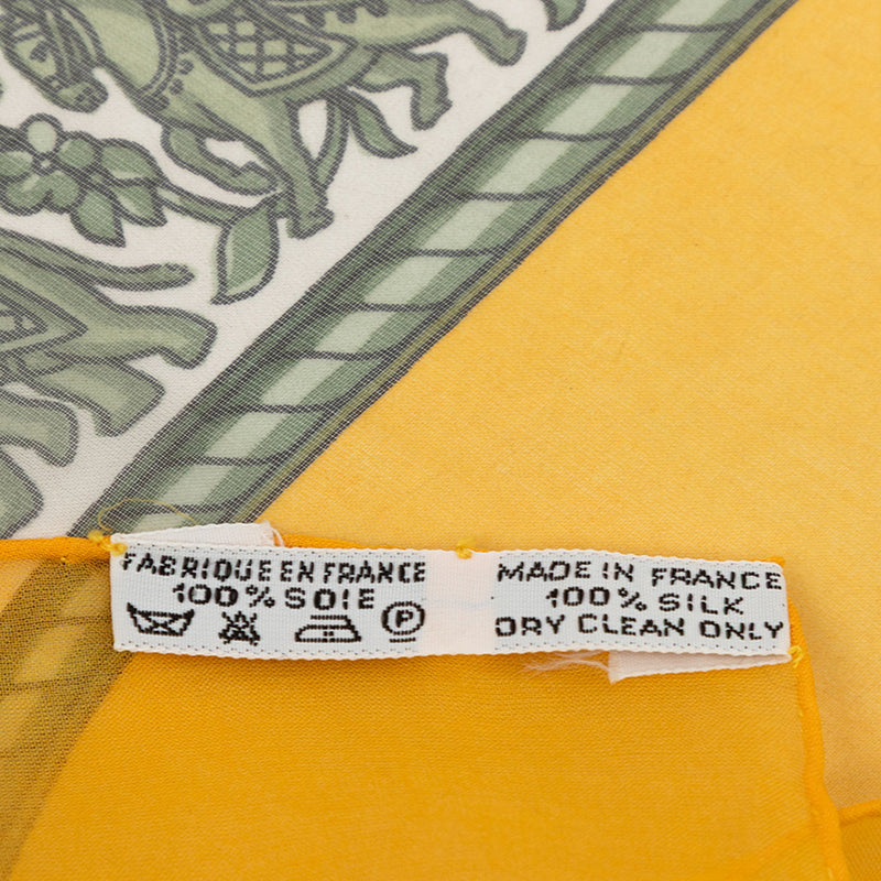 Chasse en Inde Silk Scarf 90 - Image 3