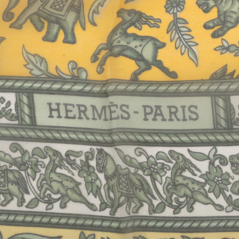 Chasse en Inde Silk Scarf 90 - Image 6