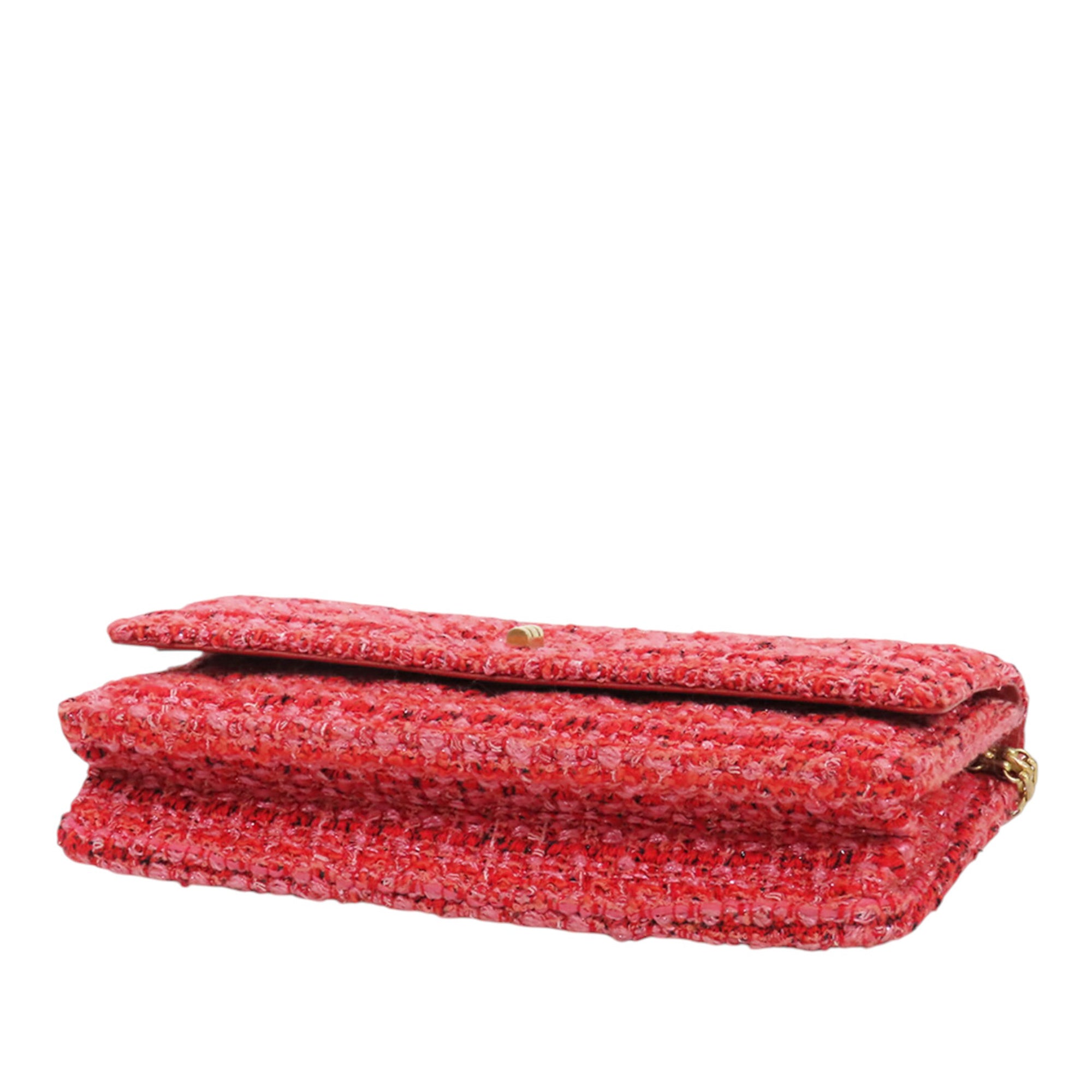 Quilted Tweed Reissue 2.55 Wallet On Chain - Image 3