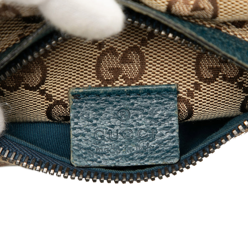 GG Canvas Web Double Pocket Belt Bag - Image 5
