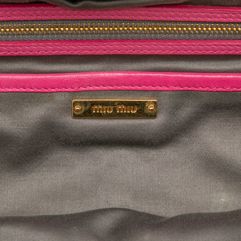 Pleated Nappa Frame Clutch - Image 5