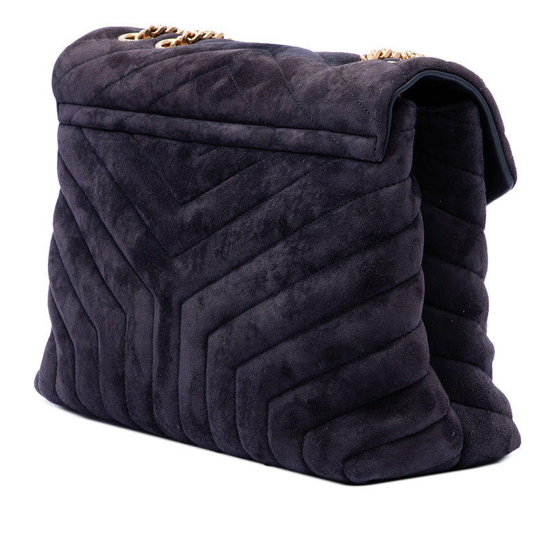 Medium Matelasse Suede Monogram LouLou Shoulder Bag - Image 2
