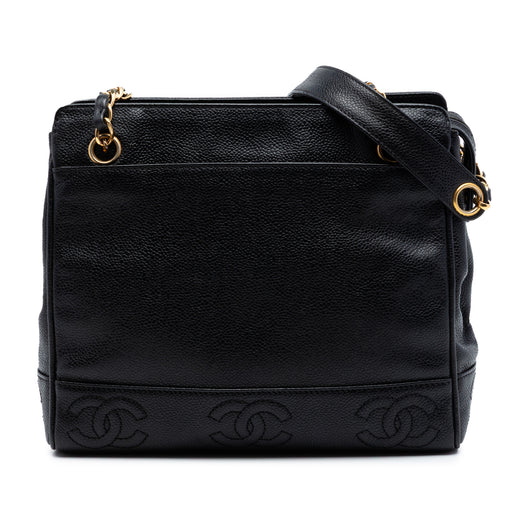 Triple CC Caviar Tote - Image 1