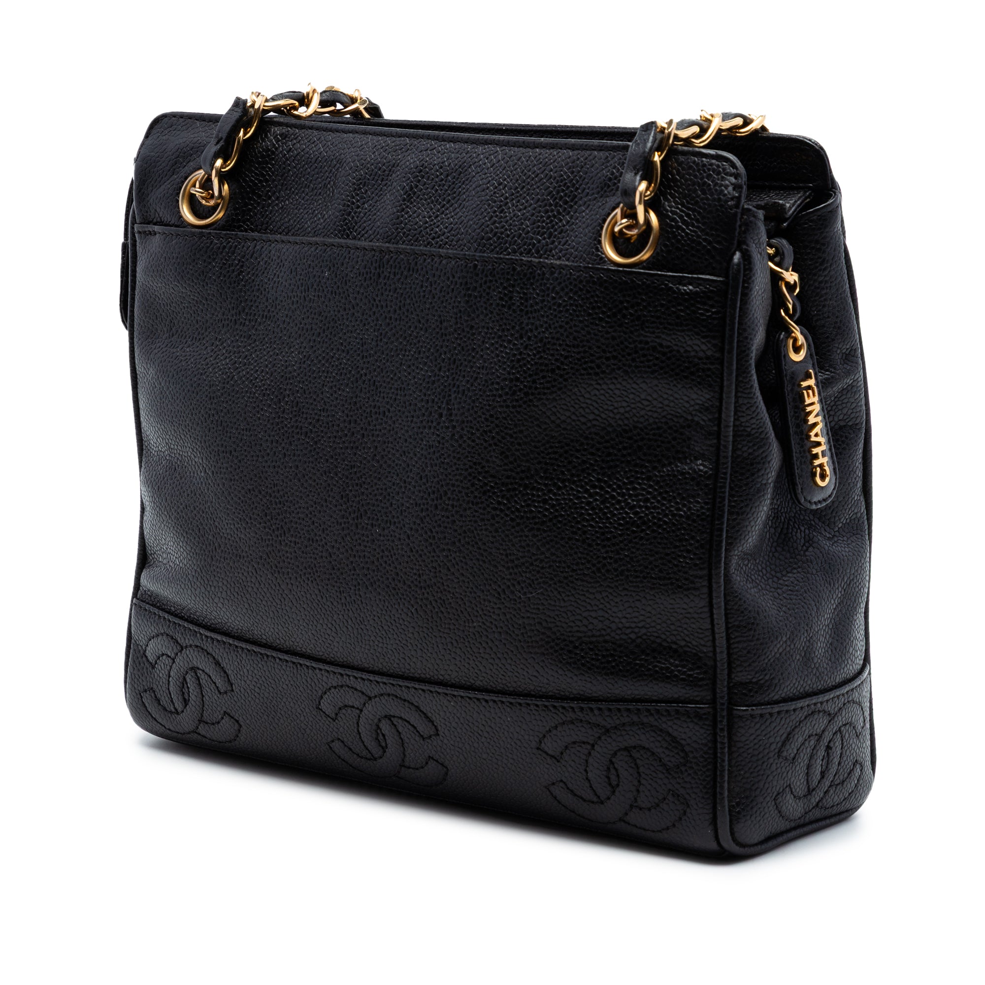 Triple CC Caviar Tote - Image 2
