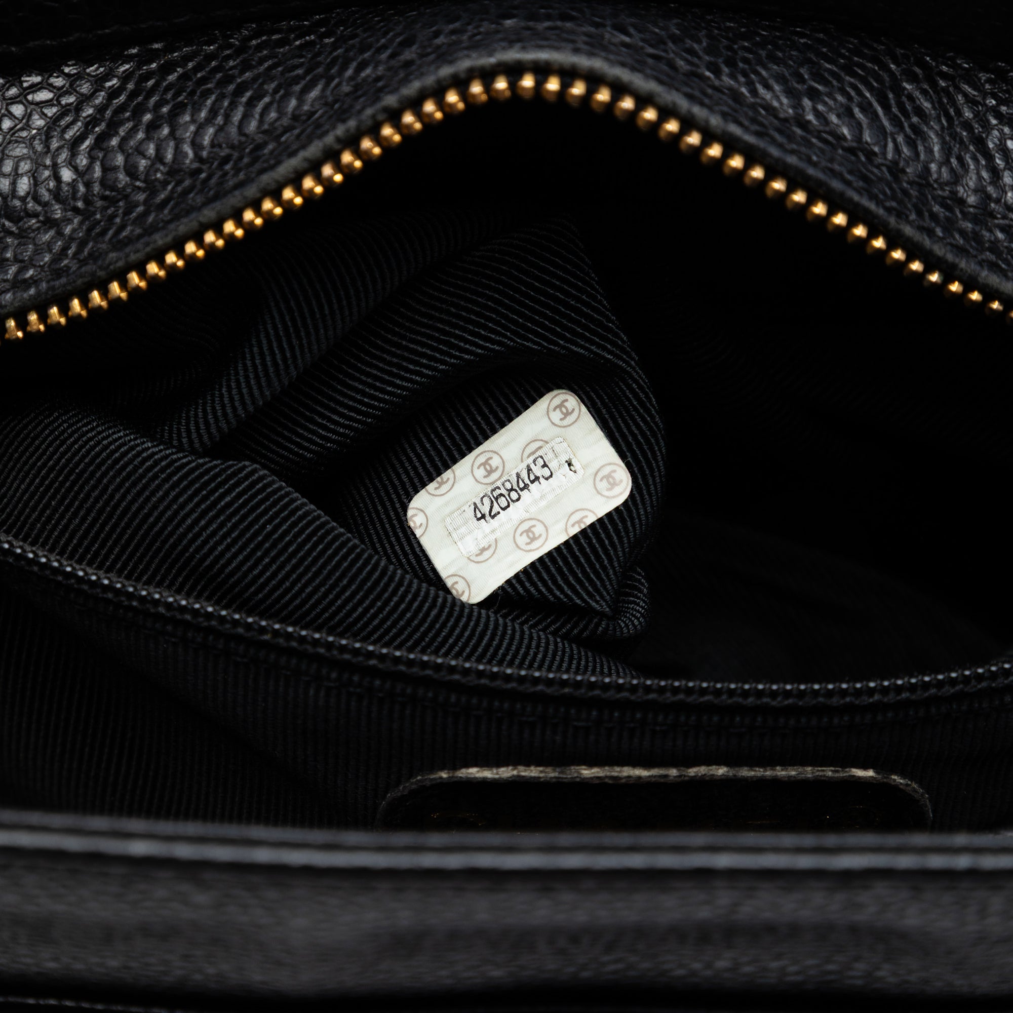 Triple CC Caviar Tote - Image 6
