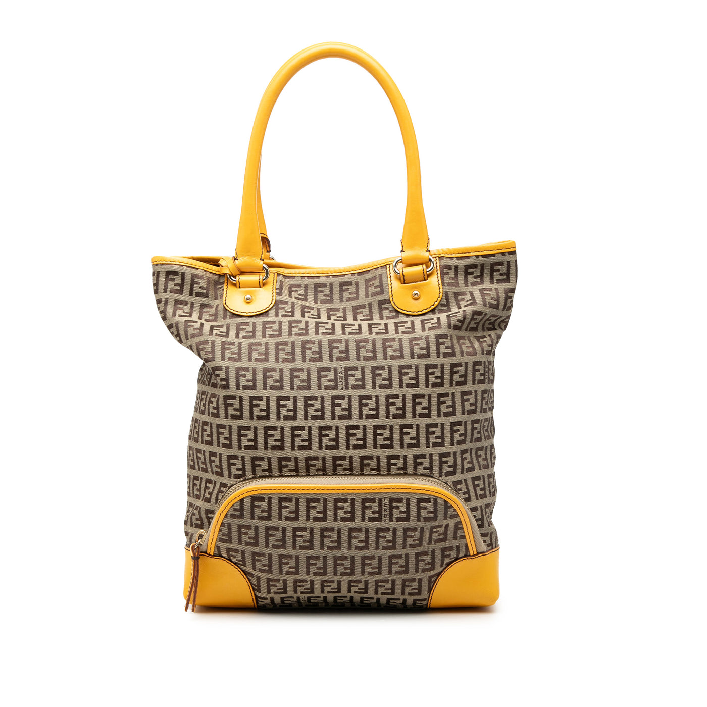 Zucchino Canvas Chef Front Pocket Shopping Tote - Image 1