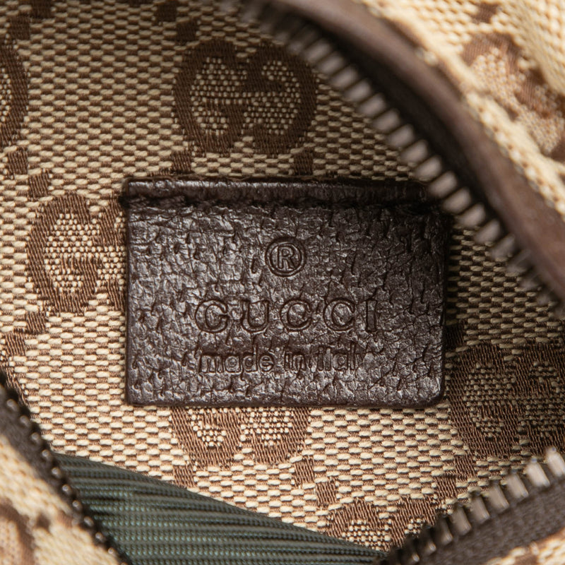 GG Canvas Double Pocket Belt Bag - Image 5