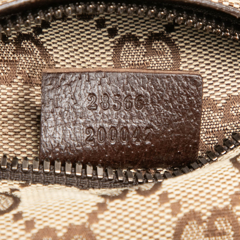GG Canvas Double Pocket Belt Bag - Image 6