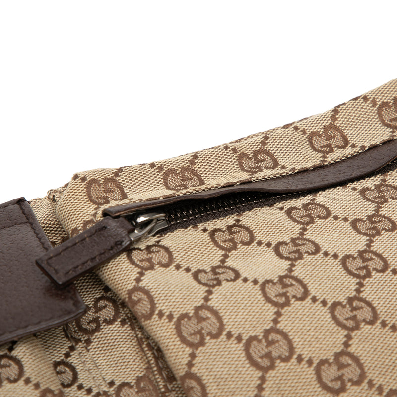 GG Canvas Double Pocket Belt Bag - Image 7