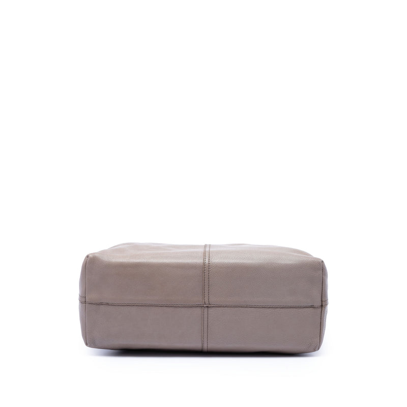 Calfskin Intrecciato Handle Tote - Image 3