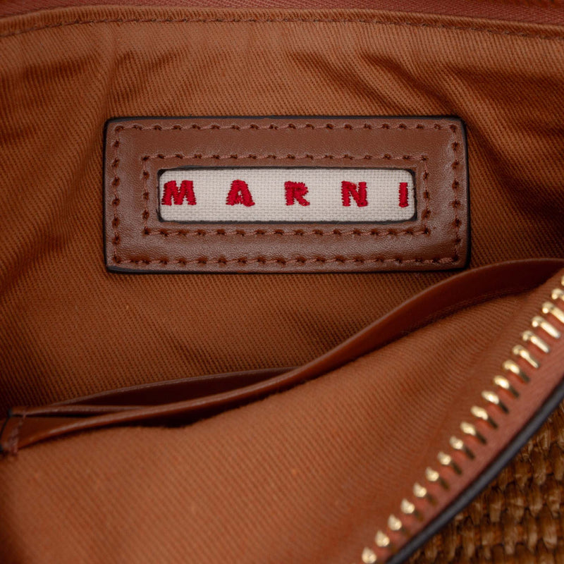 Raffia Logo Crossbody - Image 5