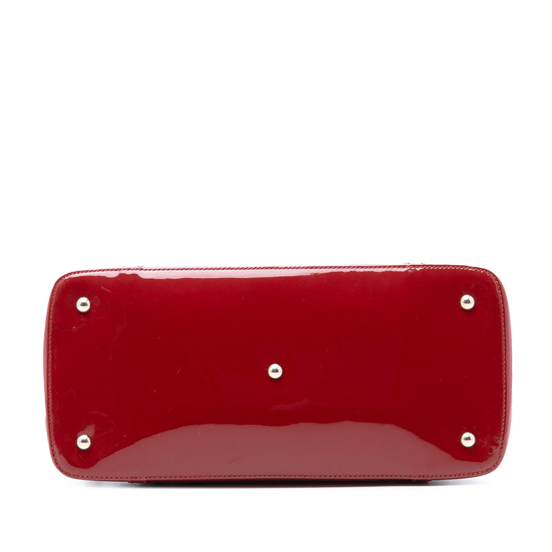 Large Microguccissima Patent Nice Dome Satchel - Image 3