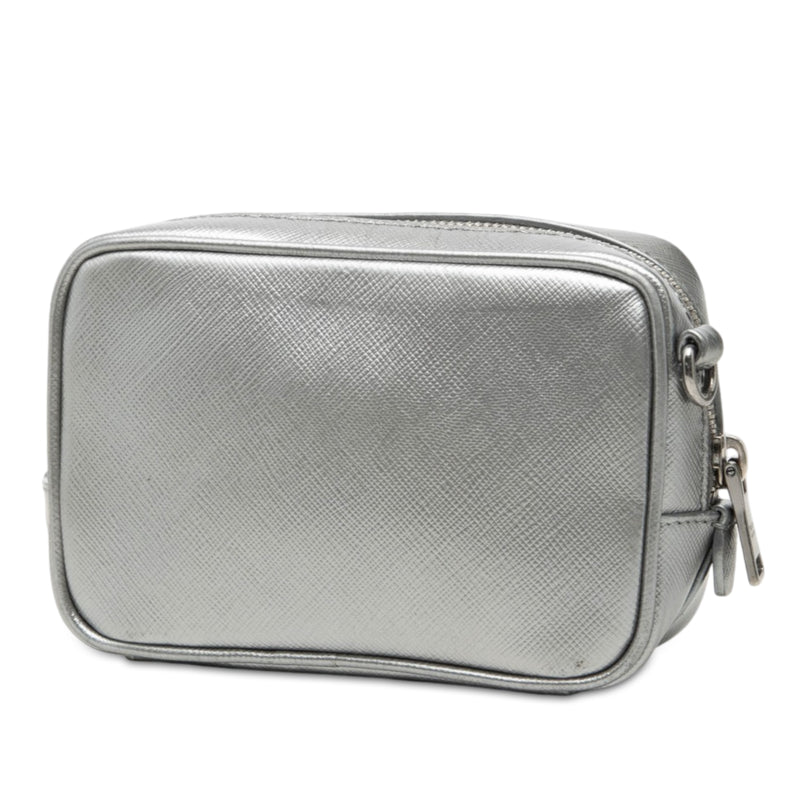 Mini Metallic Saffiano Lux Camera Bag - Image 2