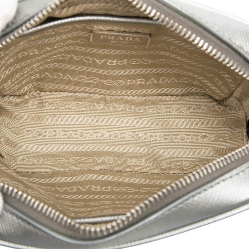 Mini Metallic Saffiano Lux Camera Bag - Image 4