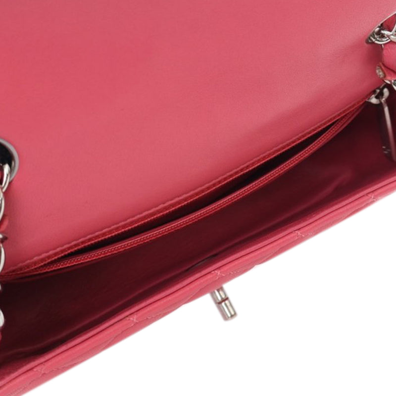 Mini Rectangular Classic Lambskin Single Flap - Image 5