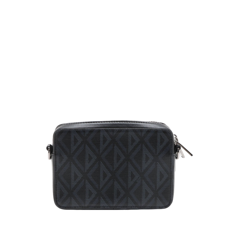 Coated Canvas CD Diamond Messenger Pouch - Image 2