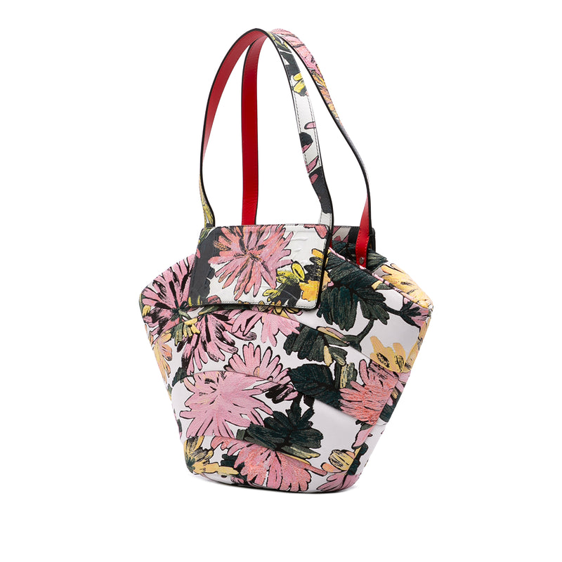 Canvas Floral Embroidered Loubishore Tote - Image 2