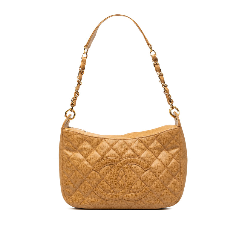 CC Quilted Caviar Timeless Shoulder Bag
