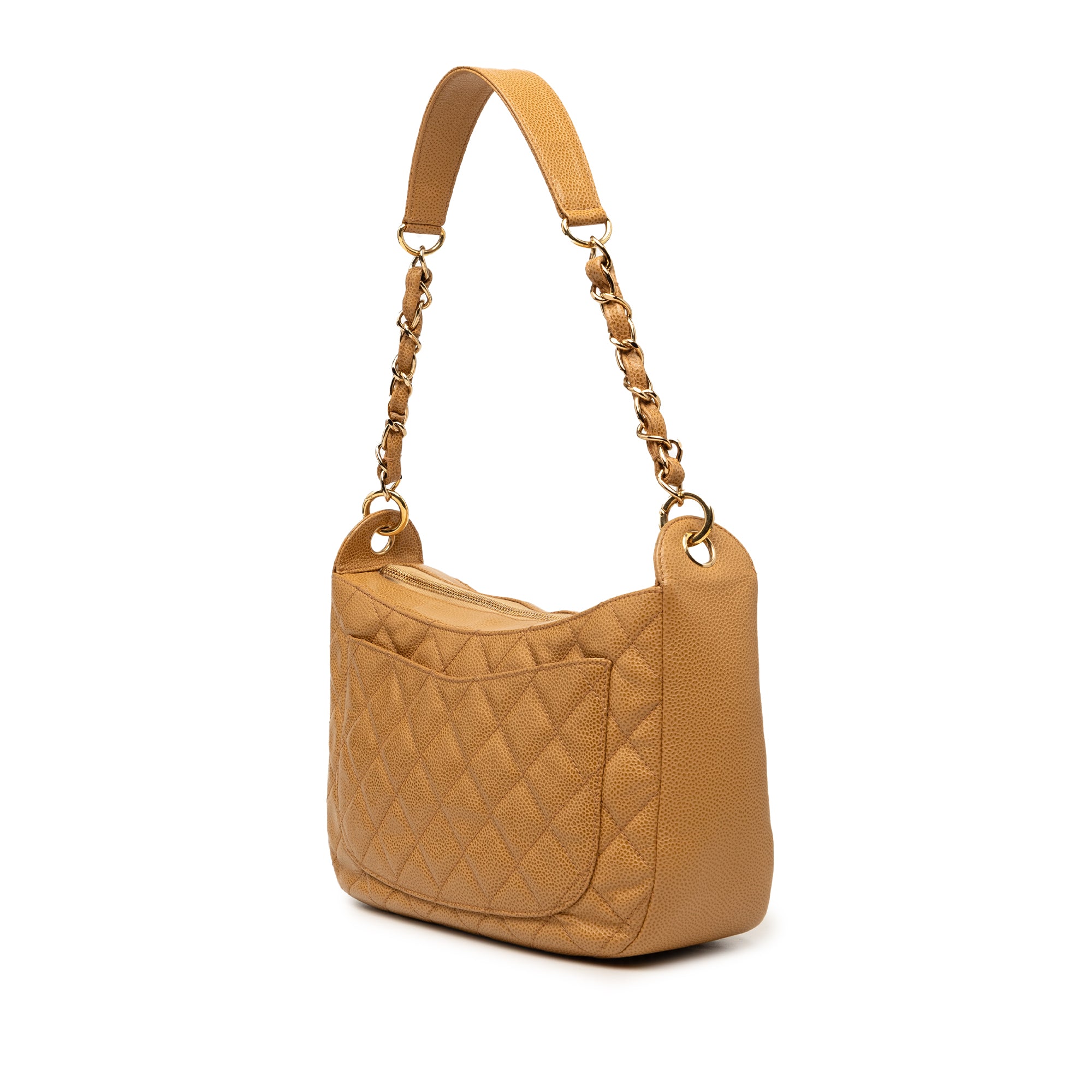 CC Quilted Caviar Timeless Shoulder Bag - Image 2