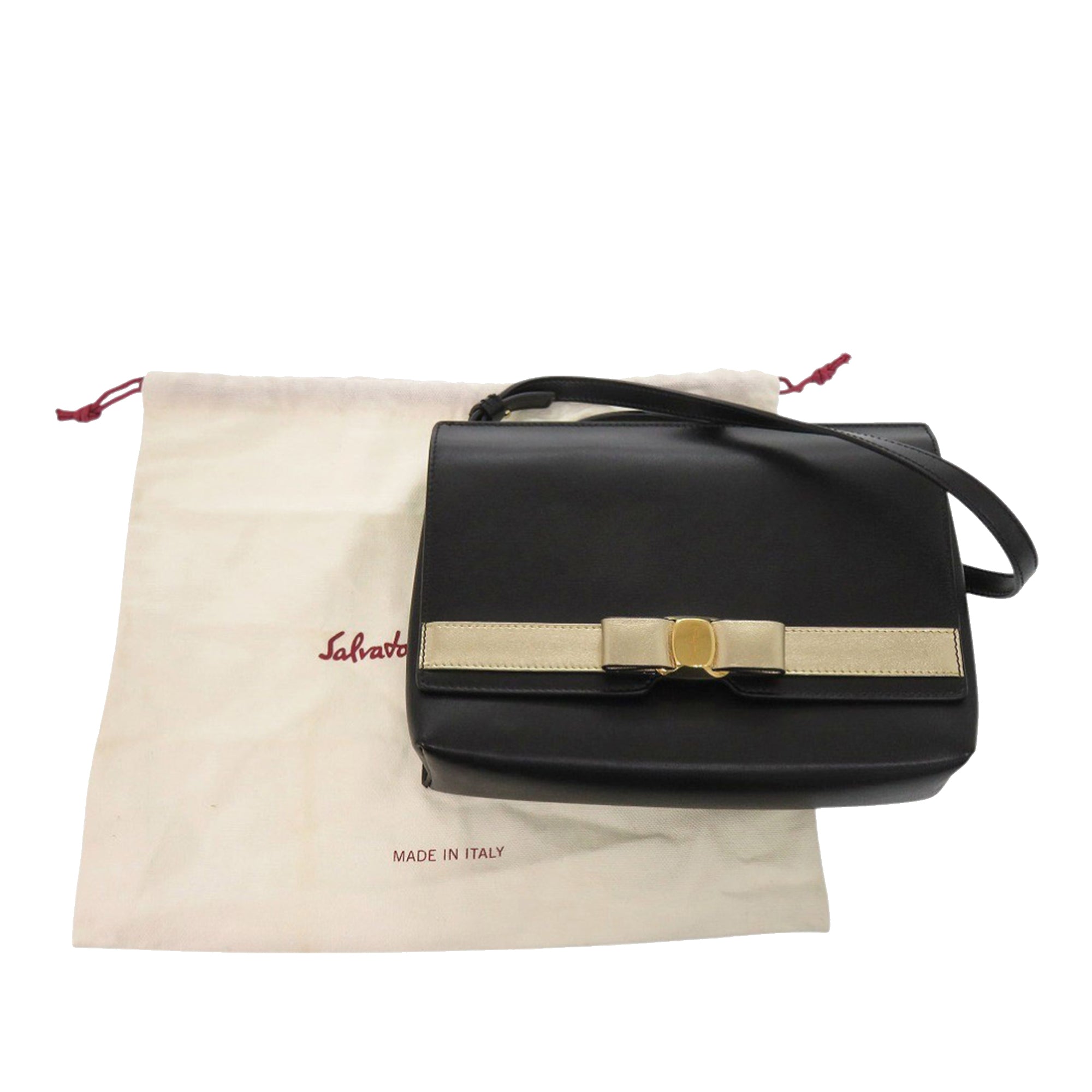 Leather Vara Bow Crossbody - Image 15