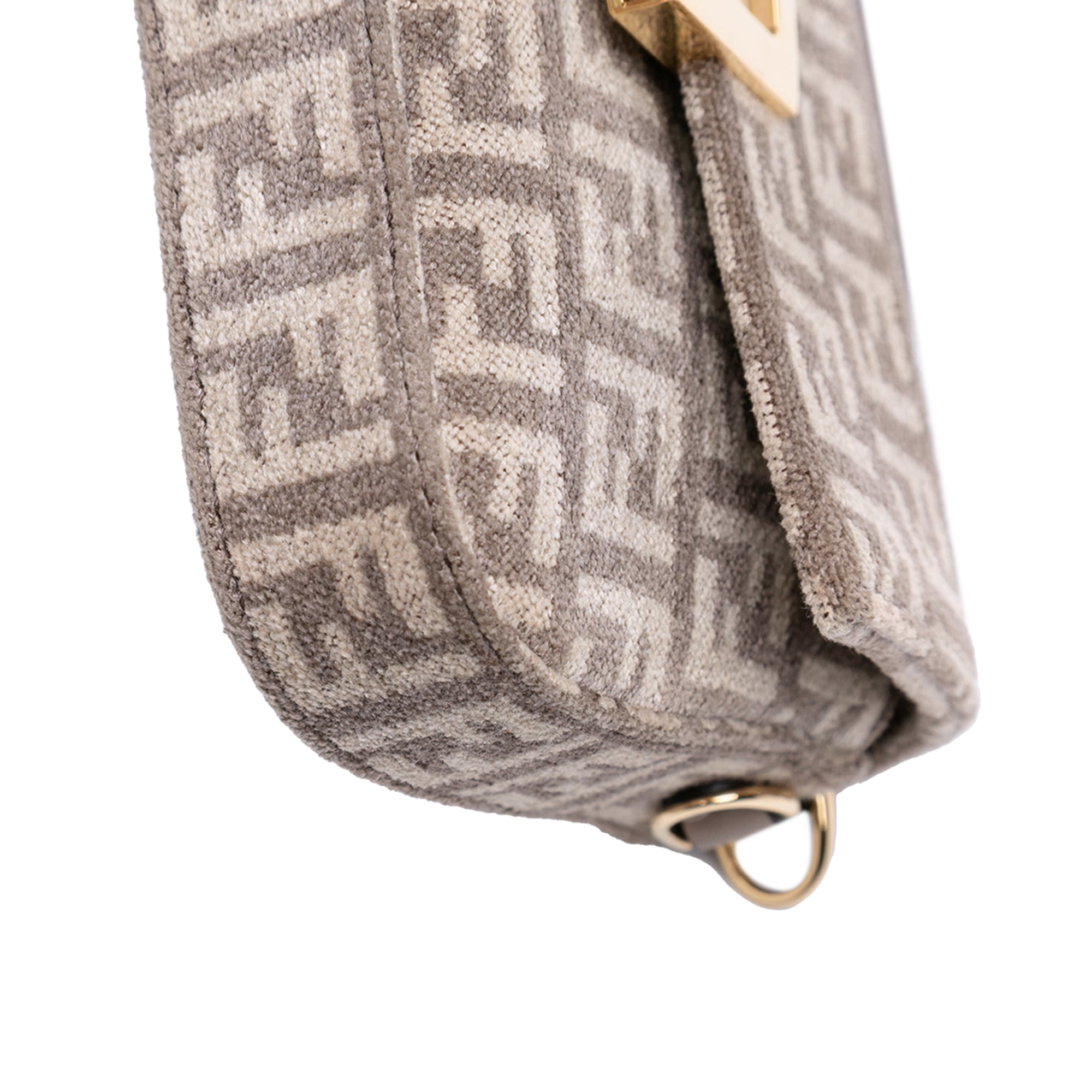 Zucchino Velvet Baguette Phone Pouch Satchel - Image 7
