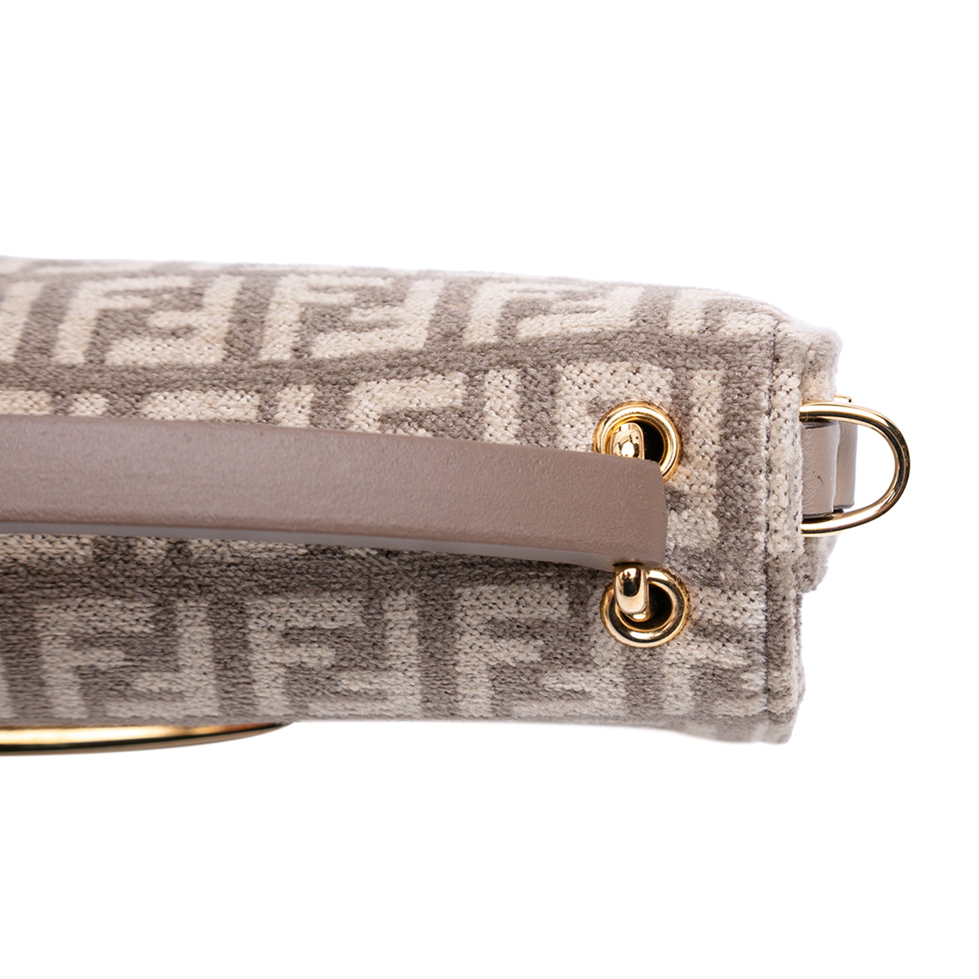 Zucchino Velvet Baguette Phone Pouch Satchel - Image 8