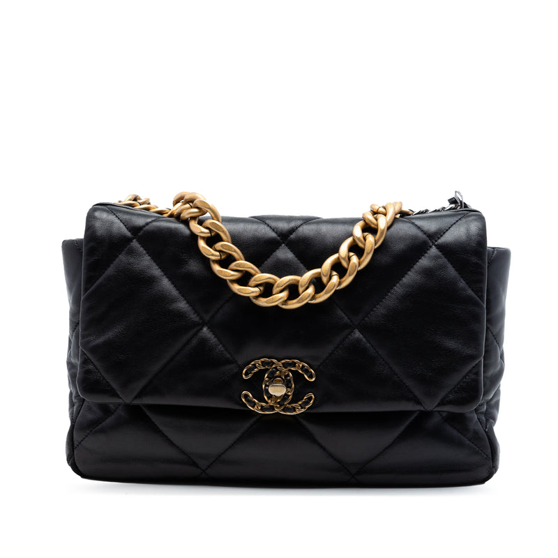 Large Lambskin 19 Flap